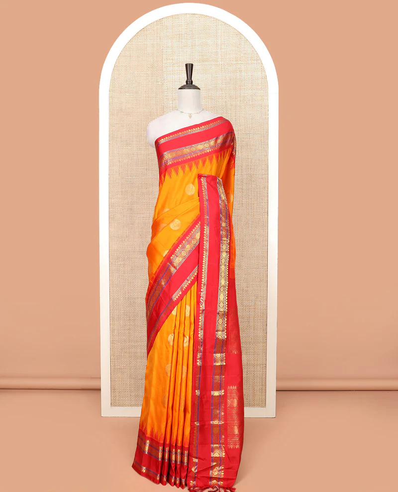 Gadwal Silk Big Border